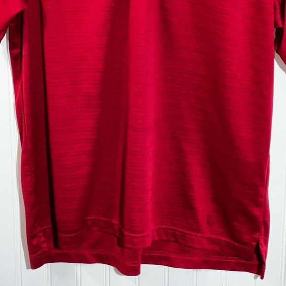 Arkansas Razorbacks Polo Men’s Medium Red ARC Embroidered Razorback Short Sleeve - Picture 4 of 6